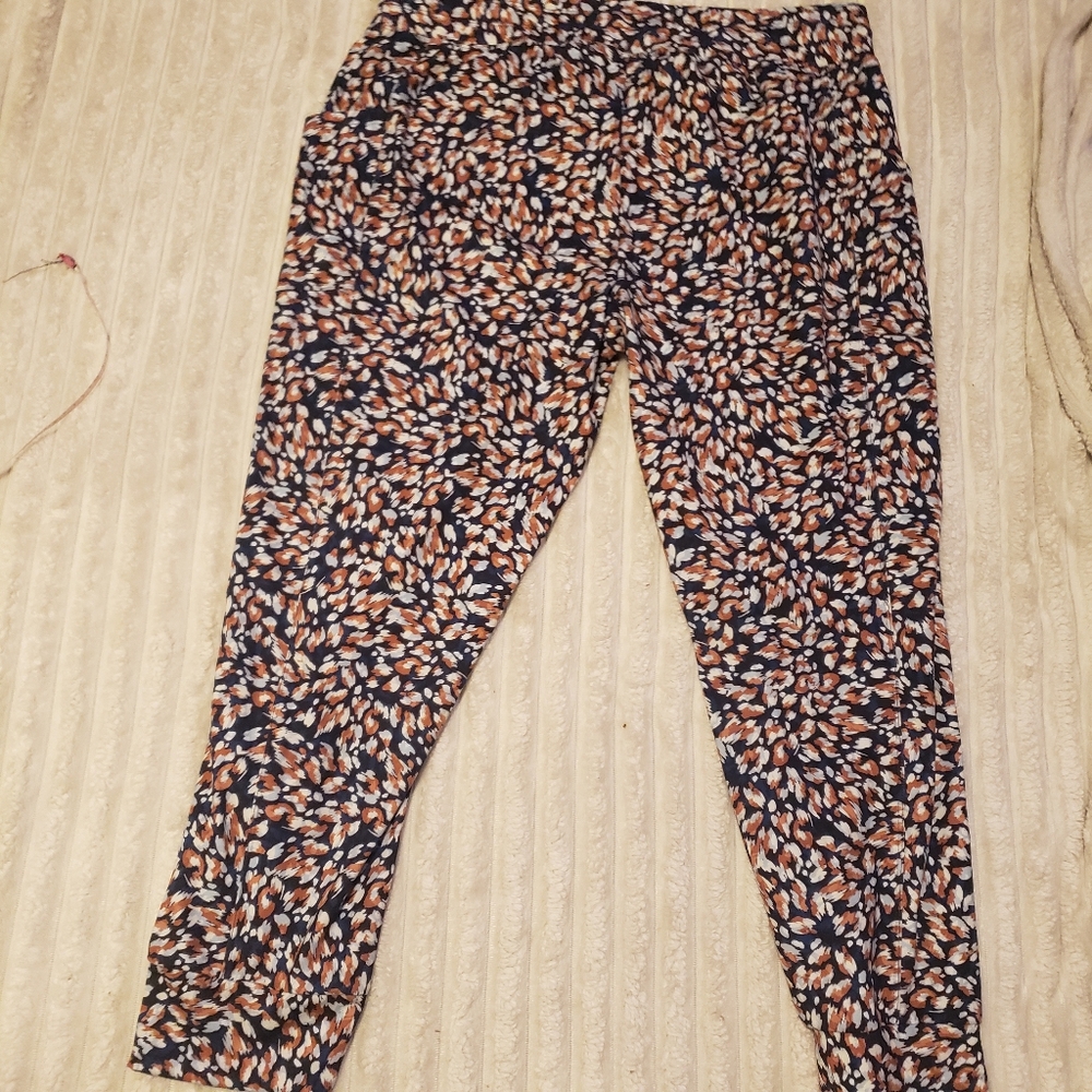 Zuda Womens Z-Move Momentum Joggers Colorful Feather Pattern Large - Picture 9 of 11
